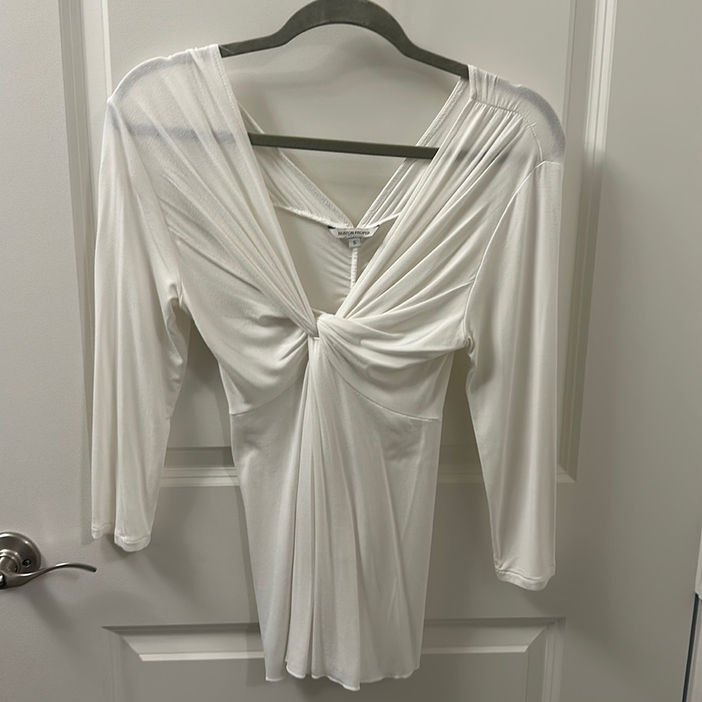 Boston Proper Small 3/4 length sleeve top